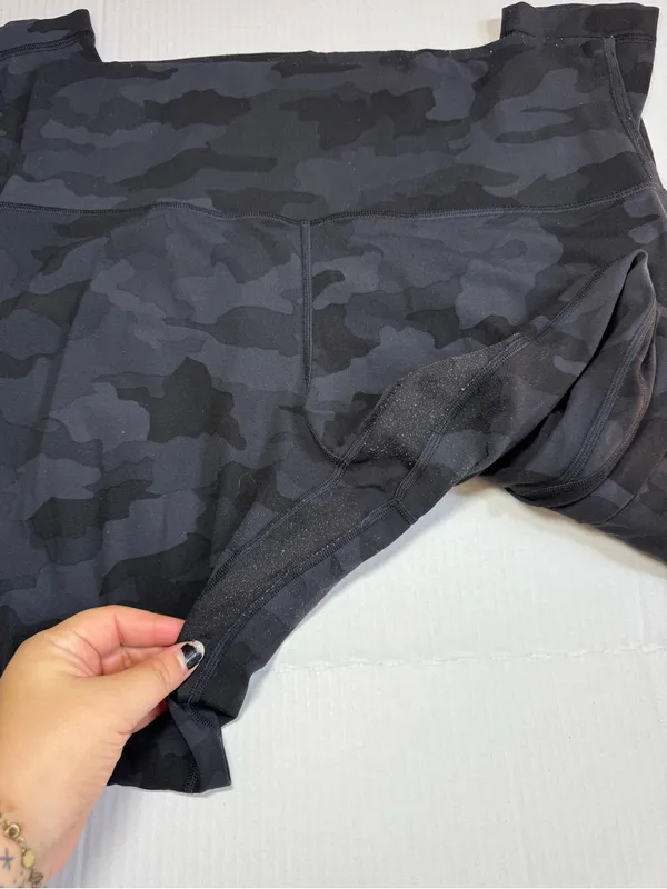 Lululemon Align Deep Coal Camo Multi Leggings 30" - Image 5