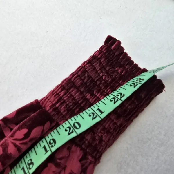 Matilda Jane 21Y Melanie Velour Long Sleeve Holiday Dress‎ Burgundy Floral Small - Image 8