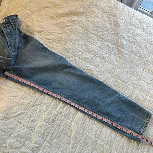 Denim Forum The Boyfriend High Rise Loose Jeans 26 - Image 8