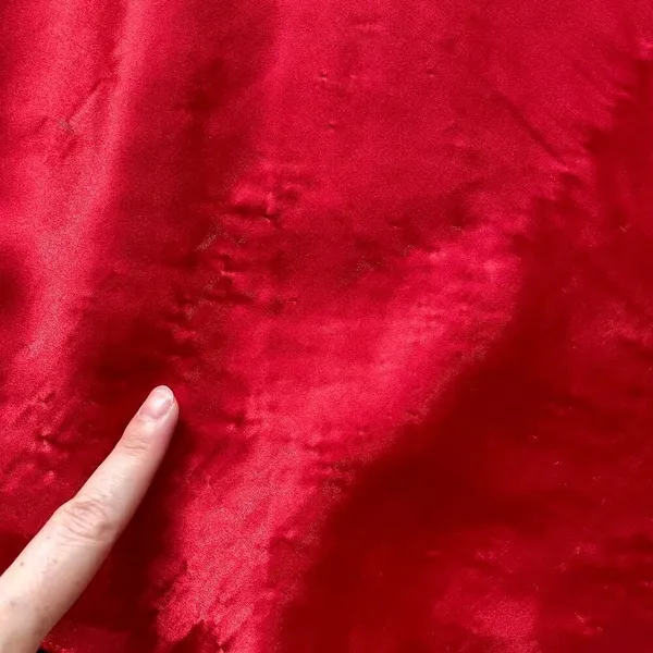 Vintage Victoria’s Secret Red Satin Slip Dress M - Image 5