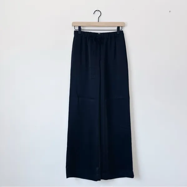 NEW Aritzia Wilfred The Lodge Pant Satin Black - Image 6