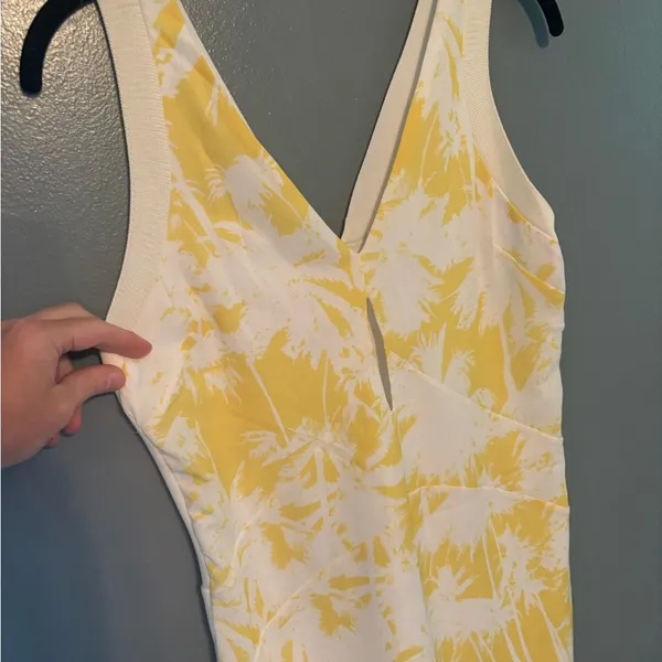 Zara Collection Tropical Print Mini Dress - Image 3
