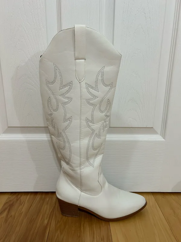 cowgirl boots White Size none - Image 2