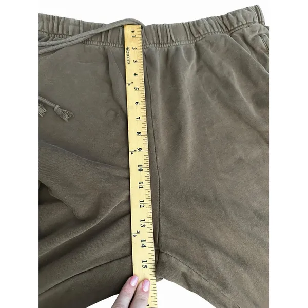 Skims Brown Joggers Sweatpants Women's 2X‎ 100% Cotton Brown Pockets #L2-8 - Image 7
