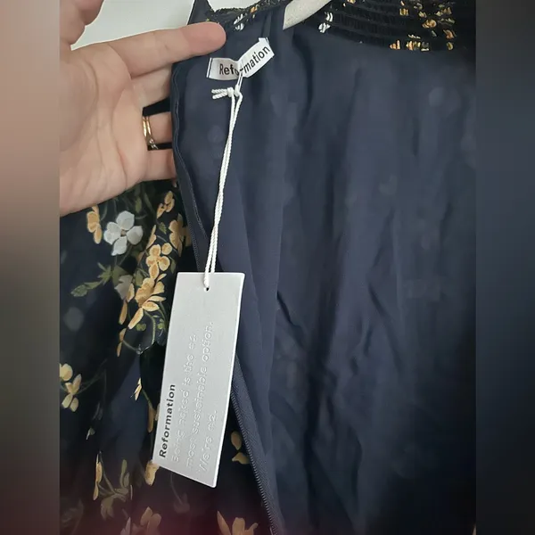 Reformation‎ Stevi Dress Gemini NWT 0 - Image 7