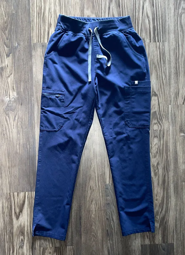 High Waisted Yola Skinny Scrub Pants - Image 2