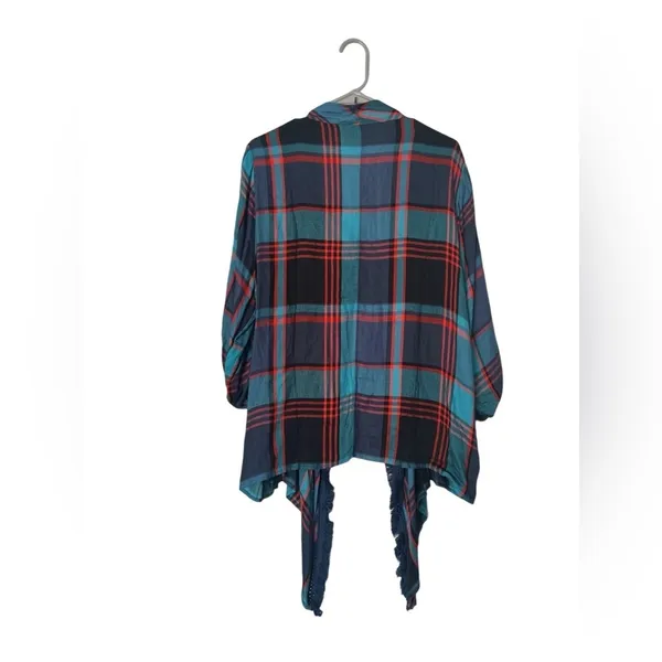 Colleen Lopez Lightweight Open Cardigan Shirt 1X - Image 2