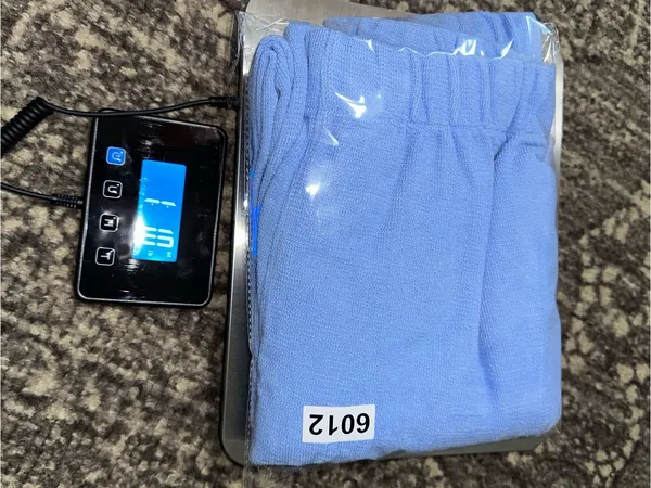 Boys Lie Women’s Size XS Light Blue 1-800 Revamped Rhinestone Track Joggers - Image 10