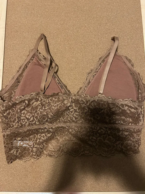 Brown Bralette Size L - Image 2