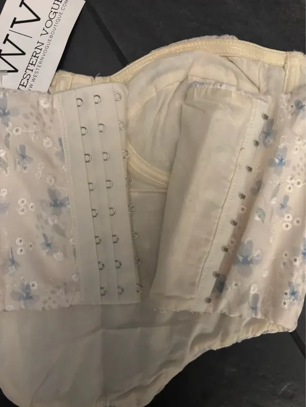 Tic Toc Floral Corset Top - Image 6