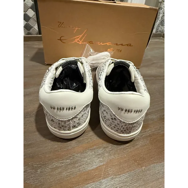 Vintage Havana Grande Wild Snake Glitter Sneakers NIB Size 9‎ Sold Out Style - Image 9