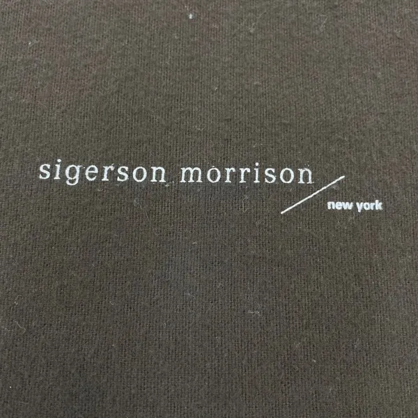 Sigerson Morrison Dust‎ Cover Brown Shoe Storage Drawstring Closure Travel Bag - Image 7