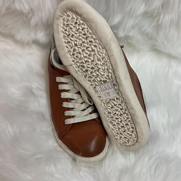 ‎Frye Leather Low Top Sneakers A3 - Image 9