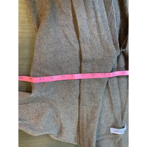 Brunella‎ Gori Merino Wool Cardigan Brown Sweater Women's Medium Boho Artsy - Image 12