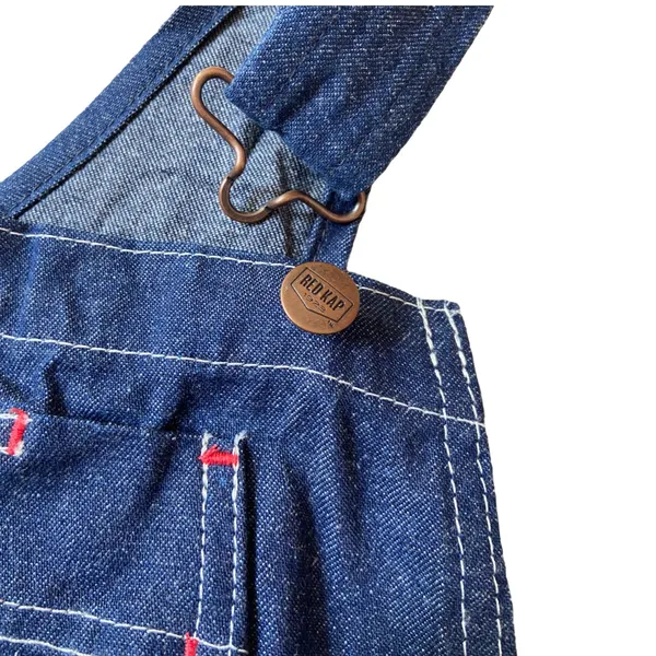 Red Kap NWOT Navy blue overalls with red stitching 🔥 - Image 5
