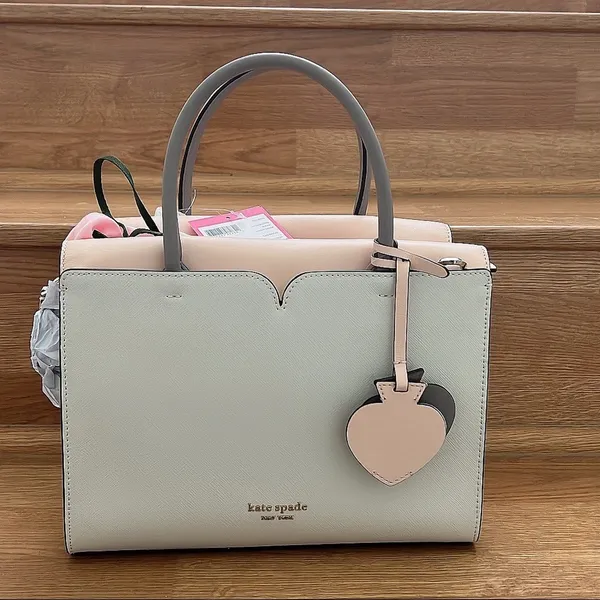 spencer medium satchel Bag Parchment - Image 2