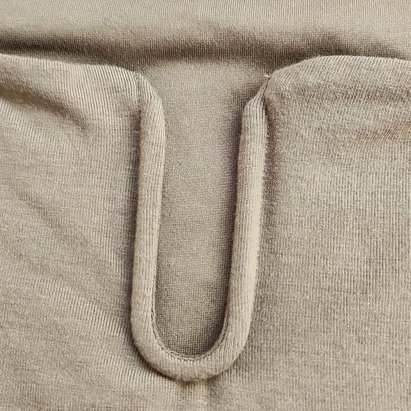 Good American -480 NWOT - STRETCH JERSEY U‎ RING BODYSUIT Beige Size 5 / 2XL - Image 11