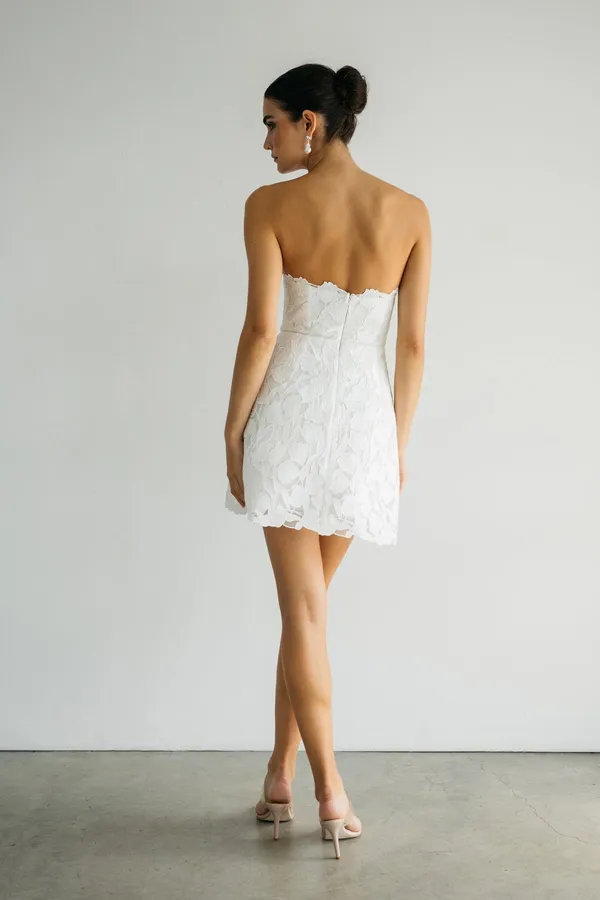 Jenny Yoo Amanda Dress in Ivory - Image 2