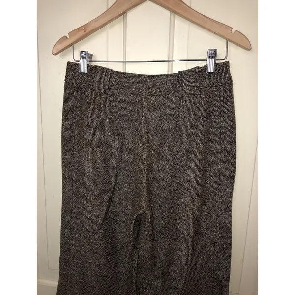 Soft Surroundings Women’s Tweed Business Casual Wide Leg Pants Size 4 - Image 6