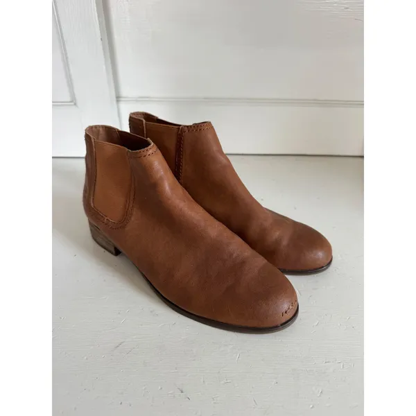 Frye Jillian Chelsea ankle boots in‎ whiskey leather Size 7M - Image 2