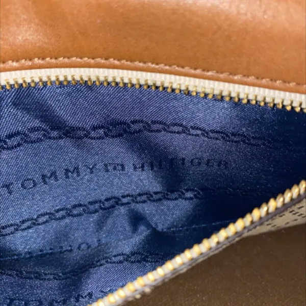 Tommy Hilfiger Gold-Tone Monogram Flap Wallet - Image 7