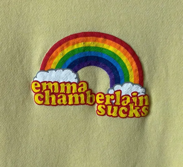 Emma Chamberlain Crewneck Yellow Size M - Image 2