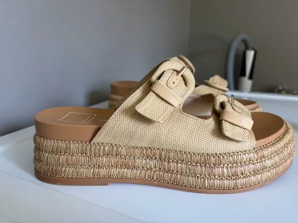 DV by Dolce Vita platform sandals tan cork size 9.5 - Image 7