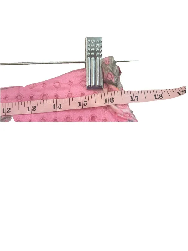 LoveShackFancy Aventi Eyelet Floral Maxi Skirt Pink Parade Romantic Size 10 New - Image 8