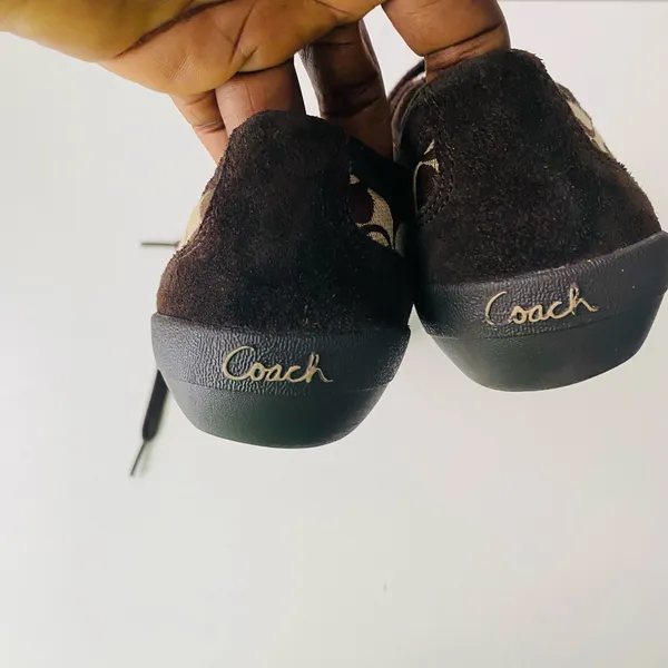 Coach Brown and Tan Casual Sneaker/Shoes - Image 4