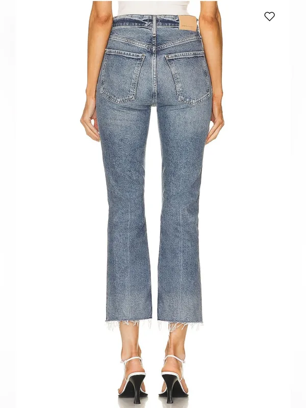 Women’s Citizens Of Humanity Isola Cropped Boot Jeans - Image 2