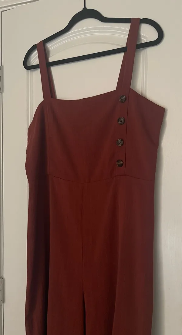 L.A. Hearts Rust Brown Jumpsuit - Image 4