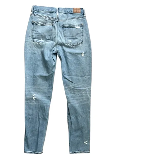 American Eagle Mom 4 Tall Distressed Jeans - Image 5