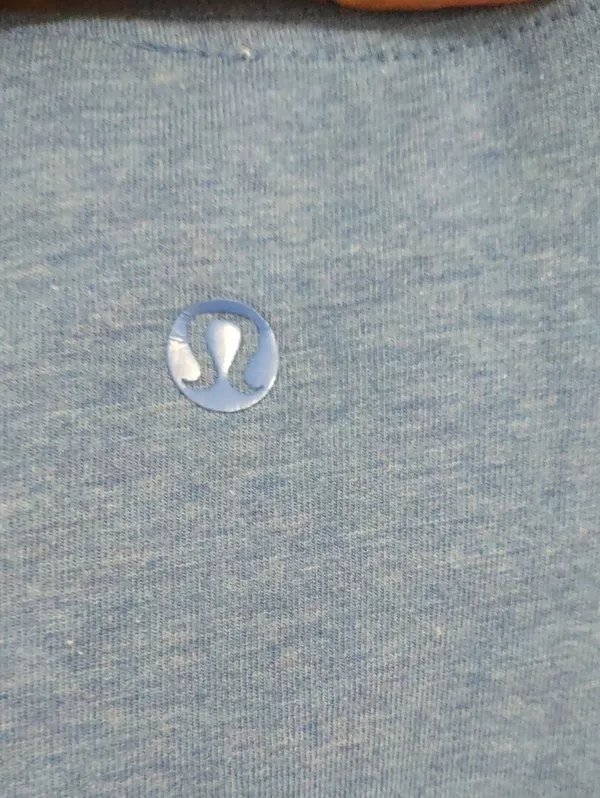 Lululemon Weekend Long Sleeve Heathered Pipedream Blue - Image 10