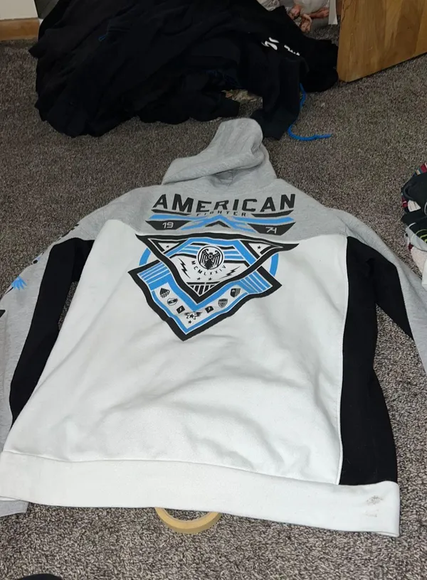 American Fighter Hoodie - Image 2