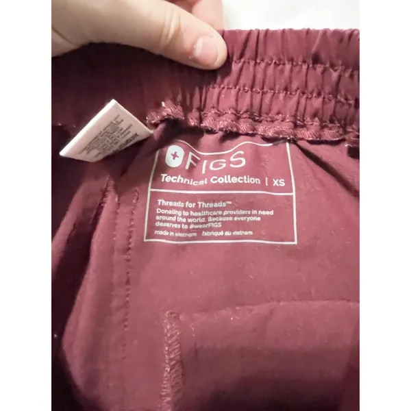 FIGS Technical Collection Womens Zamora Nursing Medical Scrub Pants Size‎ XS - Image 6