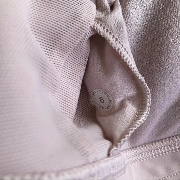 Lululemon Womens Free To Be Longline Sports Bra Flush Light Pink FUSP Sz 6 - Image 9