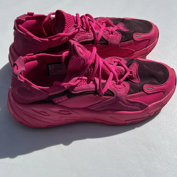 Fila Womens Size 10 Electrove 2 Chunky Platform Sneakers Pink Berry - Image 3