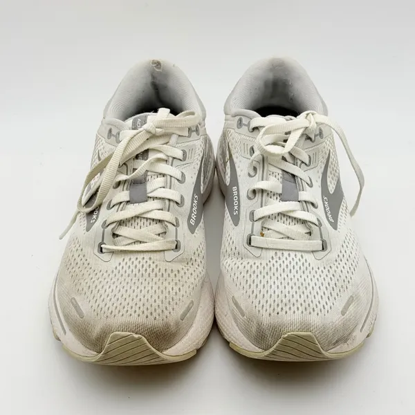 Brooks Adrenaline GTS 22 Running Shoes Womens 8 Grey White Support Sneakers - Image 7
