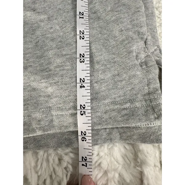 Aerie Gray Polo Sweatshirt XS White Collared Pullover Preppy - Image 4