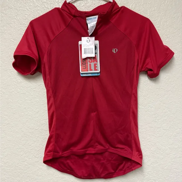 PEARL IZUMI Vibrant Red Podium Cycling Jersey - Image 2