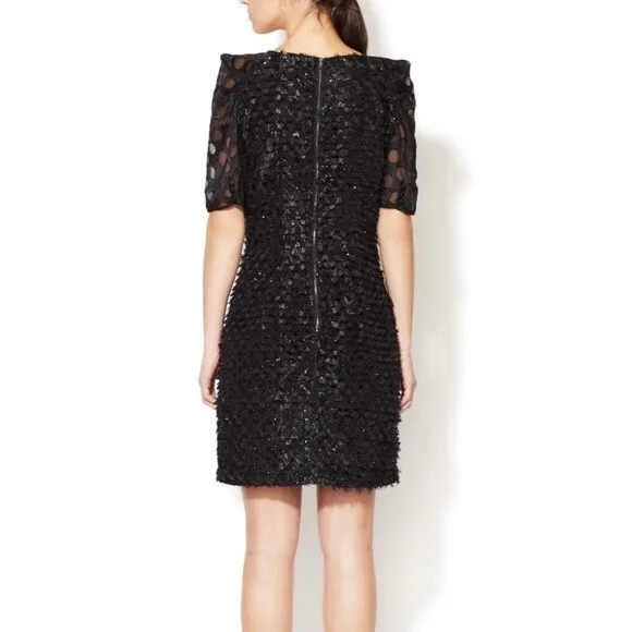 NWT W118 by Walter Baker Prya Dress Size XS Black‎ Polka Dot Puff Sleeve Party - Image 10