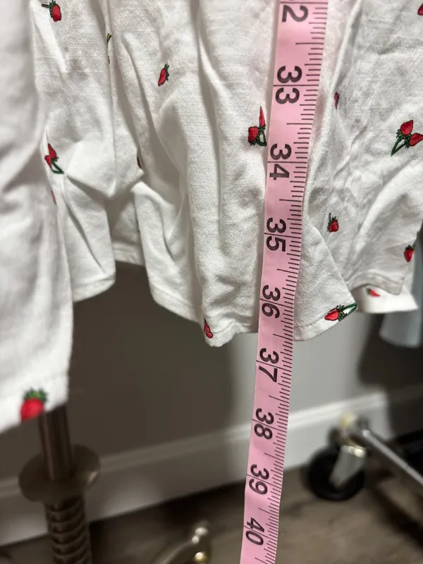 Strawberry printed dress - Image 10