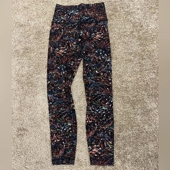Lululemon align pant 11 25”‎ foliage overlay multi 4 - Image 6