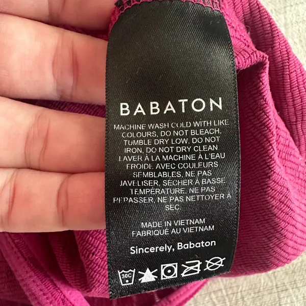 Aritzia Babaton Shapelace Crew Longsleeve Bodysuit - Image 6