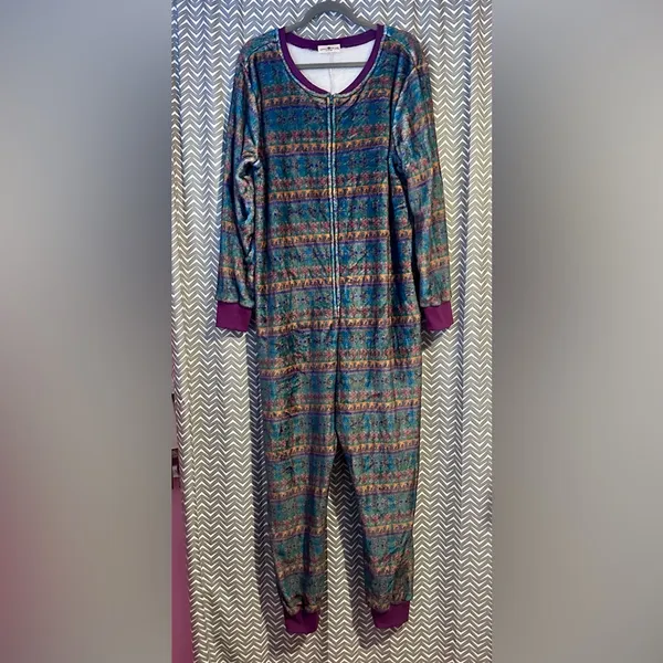 Natural Life | Fleece Onesie Pajamas, size L/XL - Image 2