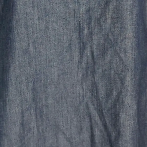 Zara Blue Denim Strappy‎ Mini Dress Womens S Swingy Summer Cotton Chic Vacay - Image 2