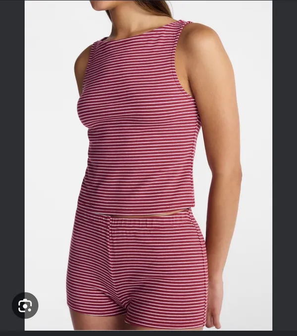 No boundaries sporty striped set  - Image 2