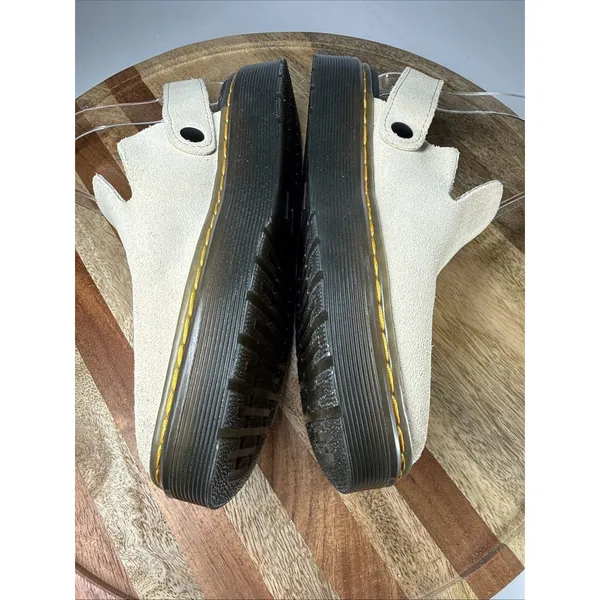 Dr. Martens Carlson Suede Slingback Clogs Mules Women's US 5 UK 3 Warm Sand - Image 11