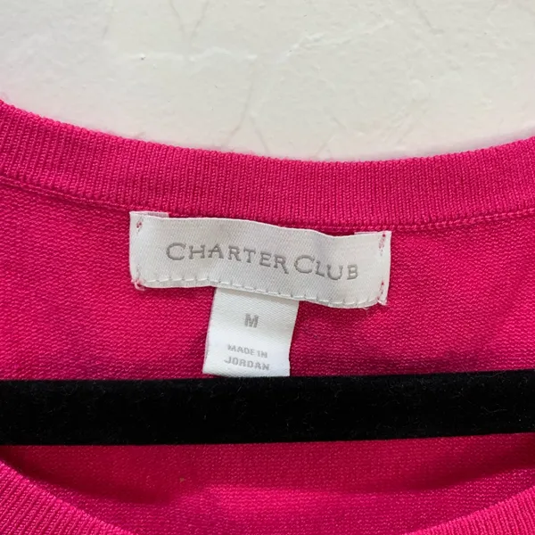Charter club‎ Preppy Pink vest size medium A22 - Image 2