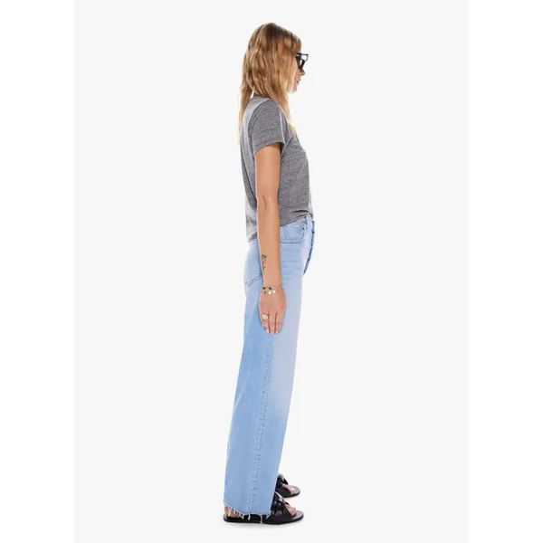 Mother High Waisted Spinner Ankle Fray Jeans In The Blink of an Eye Size 26‎ - Image 2